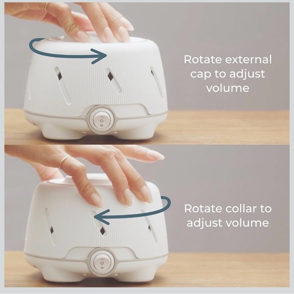 NEW Yogasleep Dohm (White/Gray) The Original White Noise Machine, Sleep Aid - Picture 5 of 8